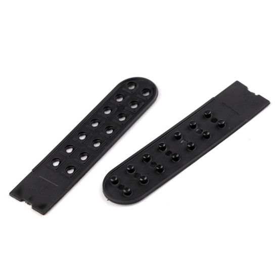 Banda de fixare / scurtator pentru sepci latime de 20 mm - Albastru închis (10 Perechi)