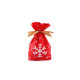 Săculeț cu panglică din satin 12x17,5 cm - Roșu (50 Bucăți) Săculeț cu panglică din satin 12x17,5 cm - Roșu (50 Bucăți)