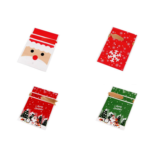 Săculeț cu panglică din satin 12x17,5 cm - Roșu (50 Bucăți) Săculeț cu panglică din satin 12x17,5 cm - Roșu (50 Bucăți)
