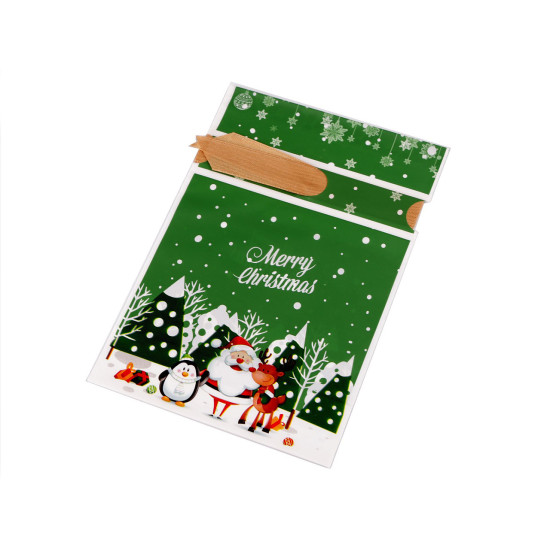 Săculeț cu panglică din satin 15x23 cm - Roșu (5 Bucăți) Săculeț cu panglică din satin 15x23 cm - Roșu (5 Bucăți)