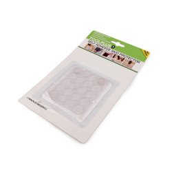 Buline autoadezive antiderapante  20 buc ø15 mm - Transparent (1 Card)