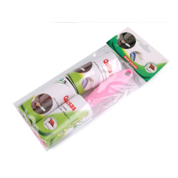 Rolă de curățare textie autoadezivă + 2 rezerve de rezervă - Roz (1 Set)