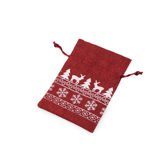 Săculeț cadouri, imitație iută10x15 cm - Gri neutral (1 Bucată) Săculeț cadouri, imitație iută10x15 cm - Gri neutral (1 Bucată)