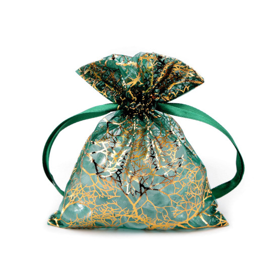 Saculet cadou 10x13 cm - Verde (100 Bucăți) Saculet cadou 10x13 cm - Verde (100 Bucăți)