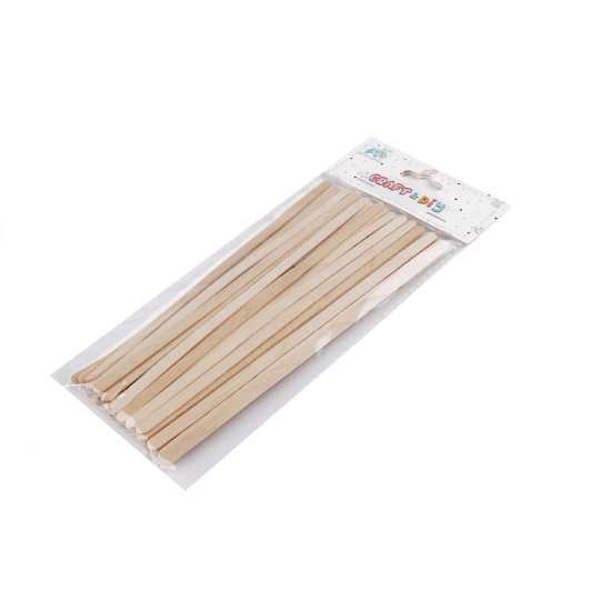Spatule din lemn 0,6x19 cm - Multicolor (3 Saci) Spatule din lemn 0,6x19 cm - Multicolor (3 Saci)