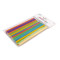 Bețe din lemn colorate, lungime 15 cm - Mix (1 Sac)