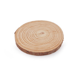 Rondele din lemn ø12 cm - Natur (1 Sac)