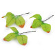 Frunze artificiale pe sârmă - Verde deschis (3 Saci)