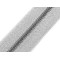 Fermoar din plasstic nr 5 metalizat - Argintiu (1 Metru)