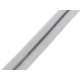 Fermoar din plasstic nr 5 metalizat - Argintiu (1 Metru)