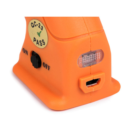 Pistol de lipire la cald fără fir ø7 mm - Portocaliu (1 Bucată) Pistol de lipire la cald fără fir ø7 mm - Portocaliu (1 Bucată)