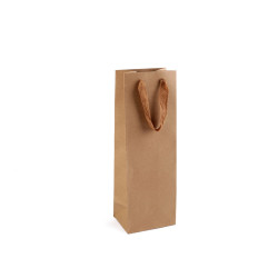 Punga cadou pentru sticla decorabila - Maro natural (1 Bucată)