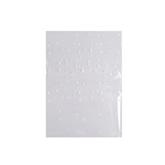 Saculeț din celofan 13x18 cm - Roz (100 Bucăți) Saculeț din celofan 13x18 cm - Roz (100 Bucăți)