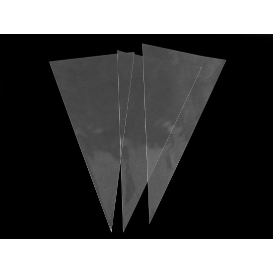 Saculet celofan / con 17x35 cm - Transparent (400 Bucăți) Saculet celofan / con 17x35 cm - Transparent (400 Bucăți)