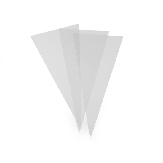 Saculet celofan / con 17x35 cm - Transparent (400 Bucăți) Saculet celofan / con 17x35 cm - Transparent (400 Bucăți)