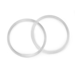 Mânere din acril pentru genți - Transparent (2 Bucăți)