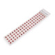 Inimioare autoadezive ø10 mm - Red pink (1 Card)