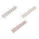 Inimioare autoadezive ø10 mm - Red pink (1 Card)