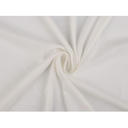 Tricot raiat pes - Off white (1 Metru)