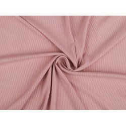 Tricot raiat pes - Roz pudrat (1 Metru)