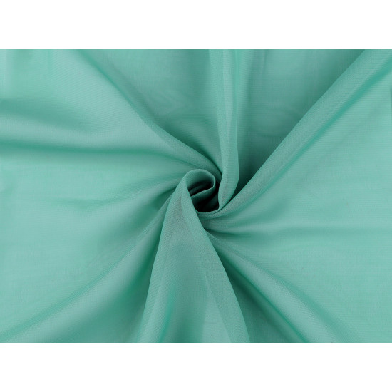 Chiffon glatt - Hellblau (10 Meter) Chiffon glatt - Hellblau (10 Meter)