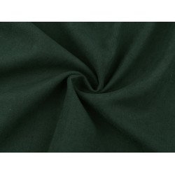 Țesătură / stofă creponată - Verde închis (1 Metru)