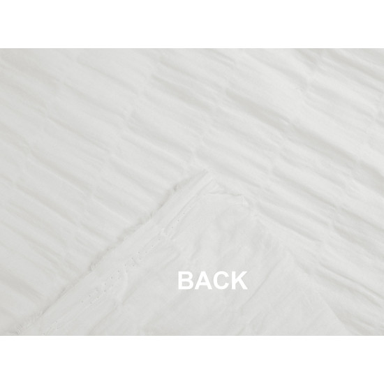 Bumbac creponat - Off white (1 Metru) Bumbac creponat - Off white (1 Metru)