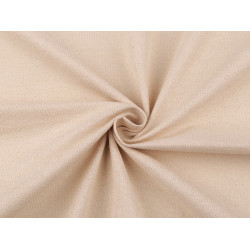 Tricot / imitație de piele întoarsă - Bej deschis (1 Metru)