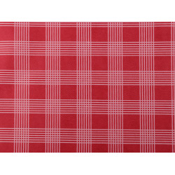Material impermeabil 600d cu finisaj pvc - Roșu (1 Metru)