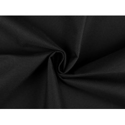 Material impermeabil 600d cu finisaj pvc - Negru (1 Metru)