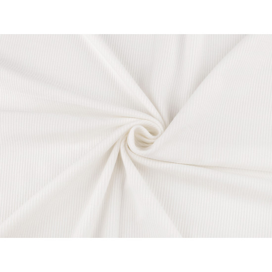 Tricot din bumbac - Off white (1 Metru) Tricot din bumbac - Off white (1 Metru)