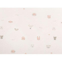 Tricot bumbac copii - Off white (1 Metru)