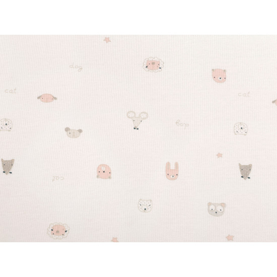 Tricot bumbac copii - Off white (1 Metru)