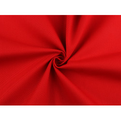 Țesătură groasă de bumbac twill - Roșu (1 Metru)