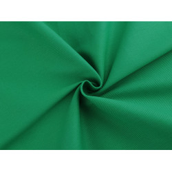 Țesătură groasă de bumbac twill - Verde irlandez (1 Metru)