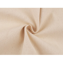 Țesătură groasă de bumbac twill - Ecru deschis (1 Metru)