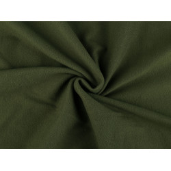 Soft fleece - Verde oliv (1 Metru)