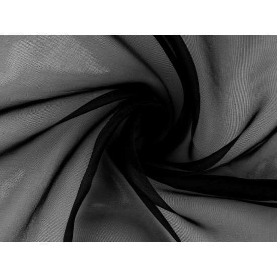 Organza decorativa lucioasa - Bordo (10 Metri)