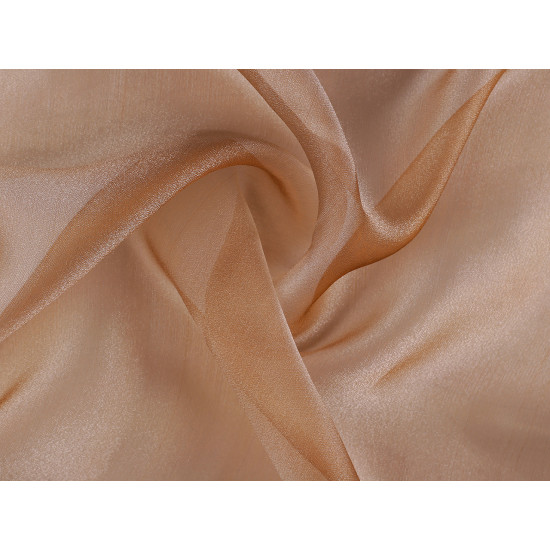 Organza decorativa lucioasa - Bordo (10 Metri)