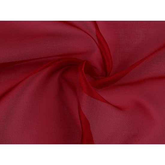 Organza decorativa lucioasa - Bordo (10 Metri)