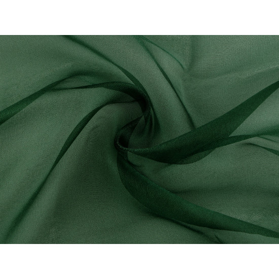 Organza decorativa lucioasa - Bordo (10 Metri)
