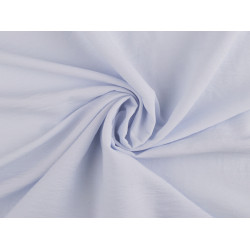 Țesătură șifonată pentru bluze - Bleu gheață (1 Metru)