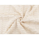 Țesătură decorativă cu structură de pluș 3d - Crem foarte deschis (5 Metri) Țesătură decorativă cu structură de pluș 3d - Crem foarte deschis (5 Metri)
