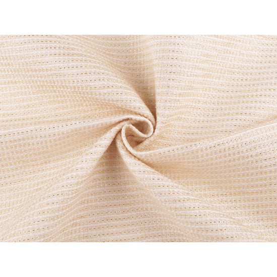 Țesătură decorativă chenille cu lurex - Roșu (1 Metru)