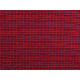 Țesătură decorativă chenille cu lurex - Roșu (1 Metru)