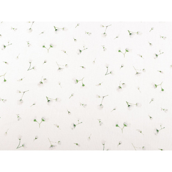 Țesătură din semi -bumbac cu imprimeu digital - Off white (1 Metru) Țesătură din semi -bumbac cu imprimeu digital - Off white (1 Metru)