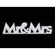 Eticheta de nunta din lemn mr&mrs - Alb (12 Bucăți) Eticheta de nunta din lemn mr&mrs - Alb (12 Bucăți)
