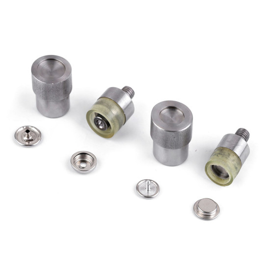 Matrita capse din inox ø15 mm - Nichel (3 Seturi)