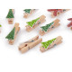 Clești decorativi de crăciun, braduț, turta dulce mix - Mix (30 Bucăți) Clești decorativi de crăciun, braduț, turta dulce mix - Mix (30 Bucăți)