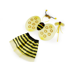 Costum de carnaval - gargarita, albina - Galben (1 Set)